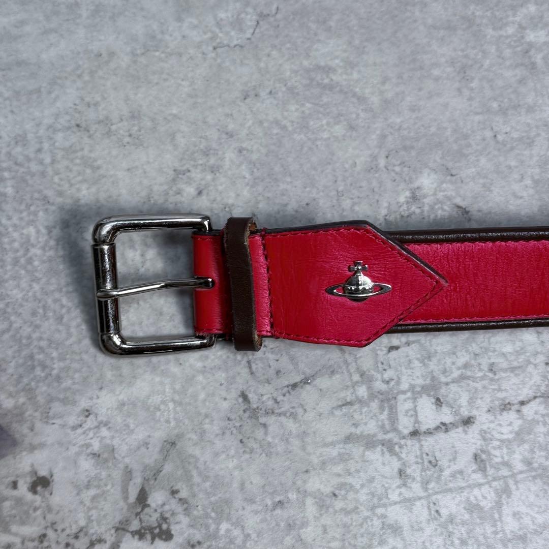 Vivienne Westwood ベルト オーブ メタリックロゴ