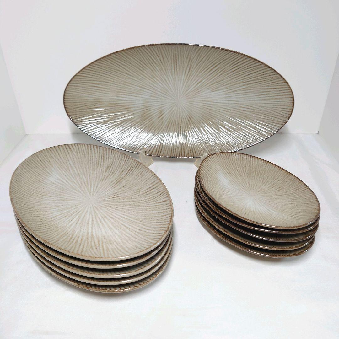 アダム＆イブ　バーム　オーバルプレート　11枚セット