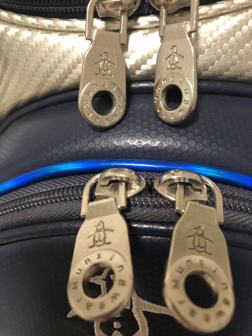 【送料込み】激レア　廃盤希少品　マンシングウェア　高級キャディバッグ　ゴルフ