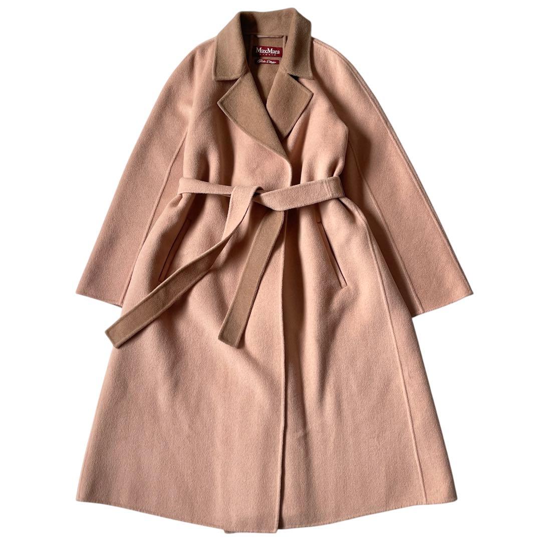 極美品✨マックスマーラ ロングコート クチートアマーノ アンゴラ 着丈111cm