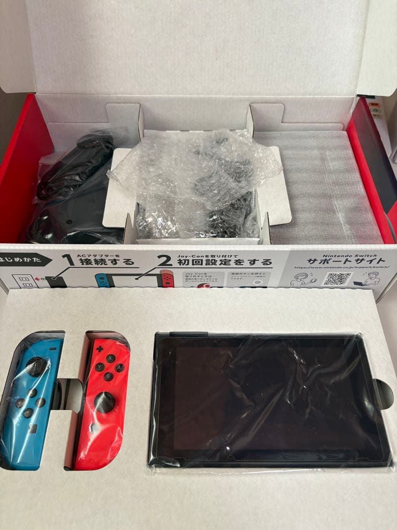 Nintendo Switch 本体 青/赤　動作問題なし