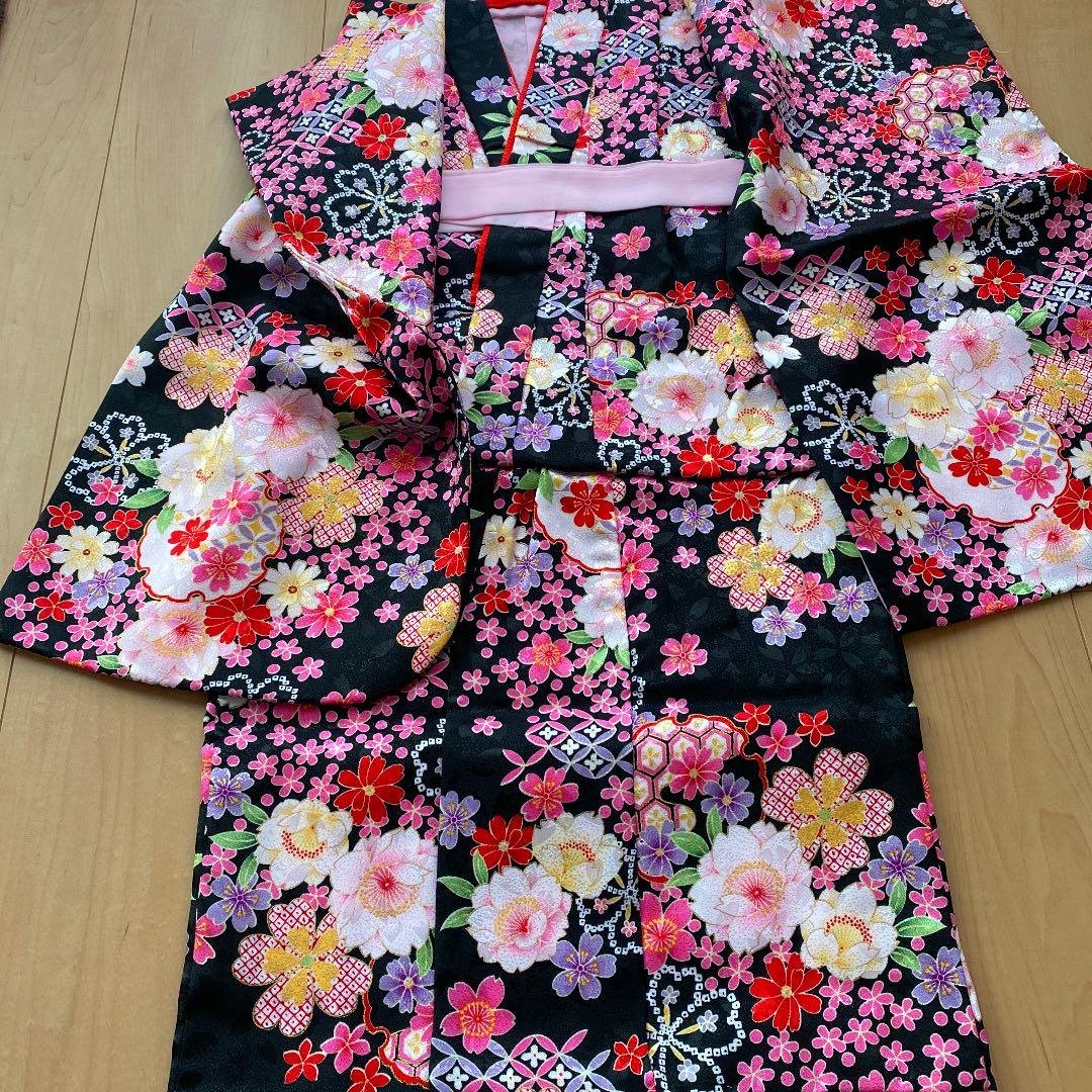 七五三着物3歳set 新品とクリーニング済　七五三前迄出品　週末値下げ