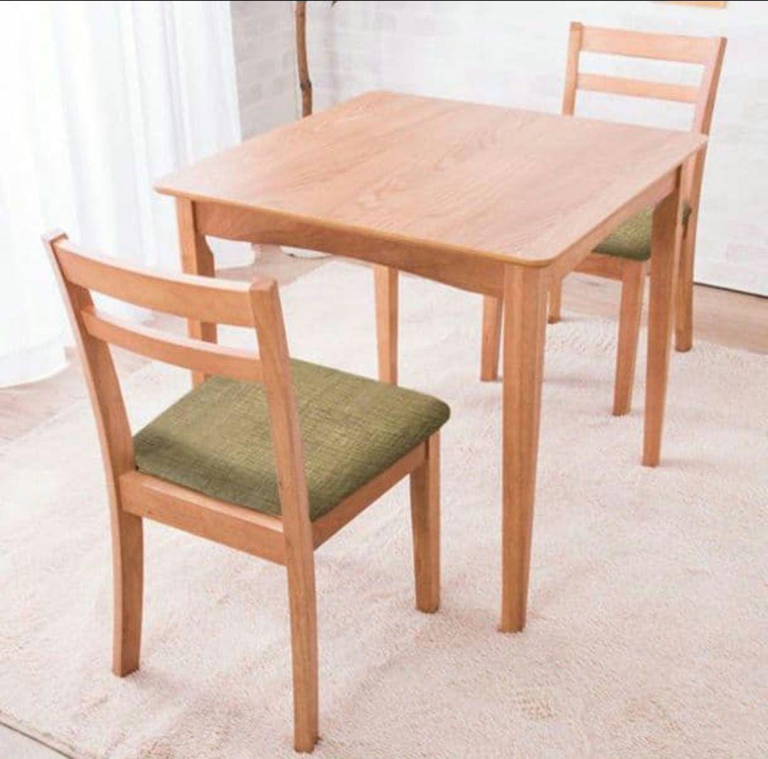 ニトリ ダイニングテーブル3点セット送料込み