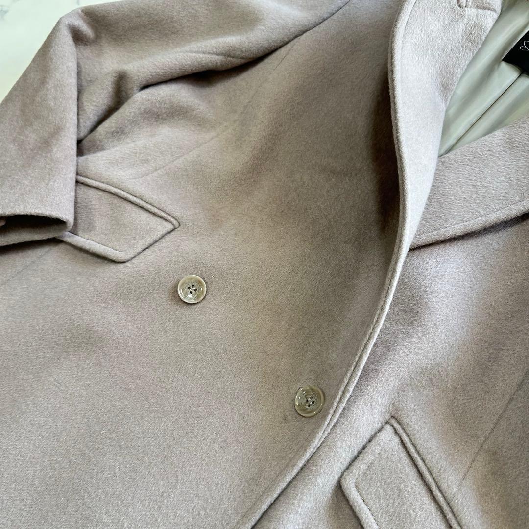 未使用✨アーバンリサーチロッソ カシミヤ混 ウールコート 36