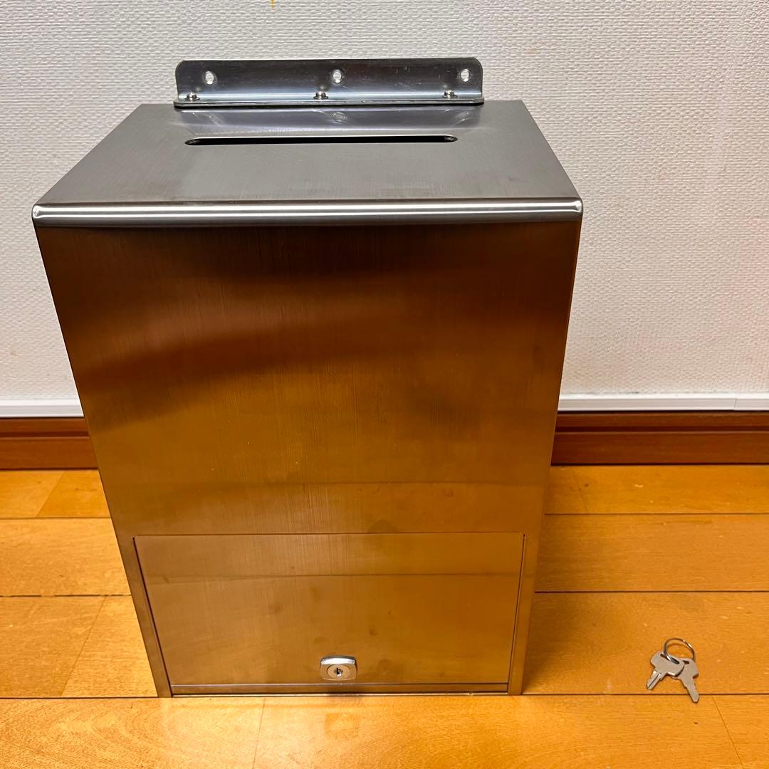コレクト M-511 ステンレス製 料金箱 投函箱 入札箱 投票箱