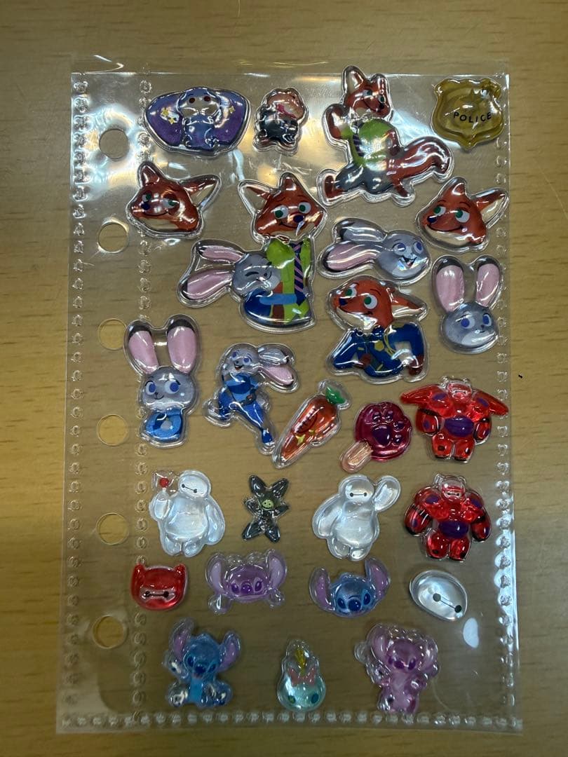 m*⭐様 正規品キャラクターボンボンドロップシール帳完成品