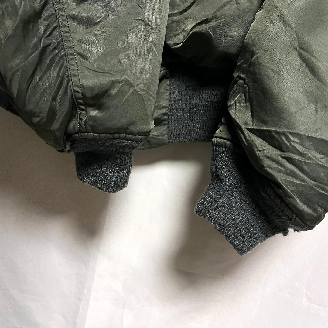 70's 米軍実物 USAF 空軍 MA-1フライト ジャケット L