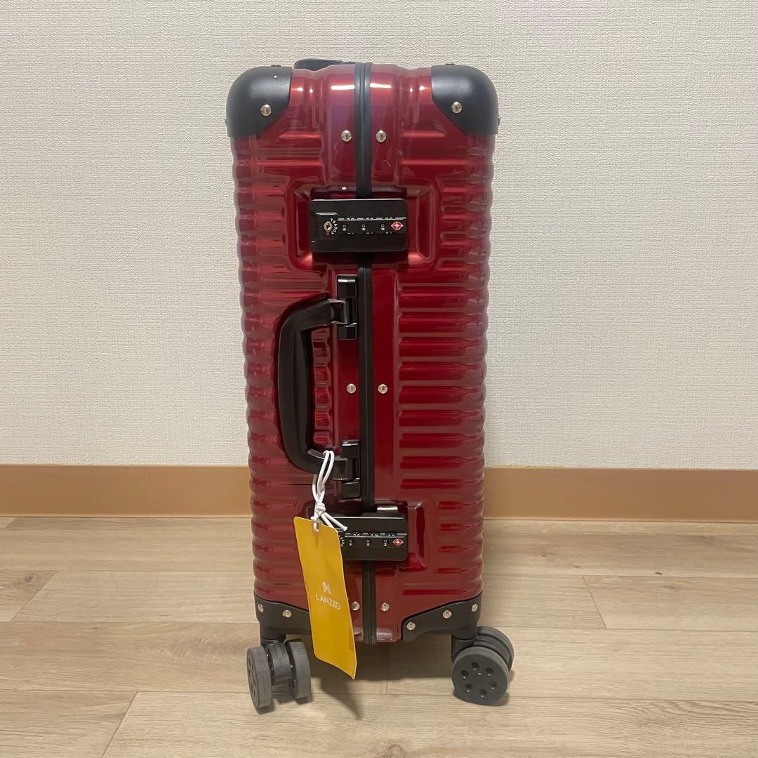 【新品】LANZZO 高級スーツケース リモワ好きに人気 34L 機内持ち込み