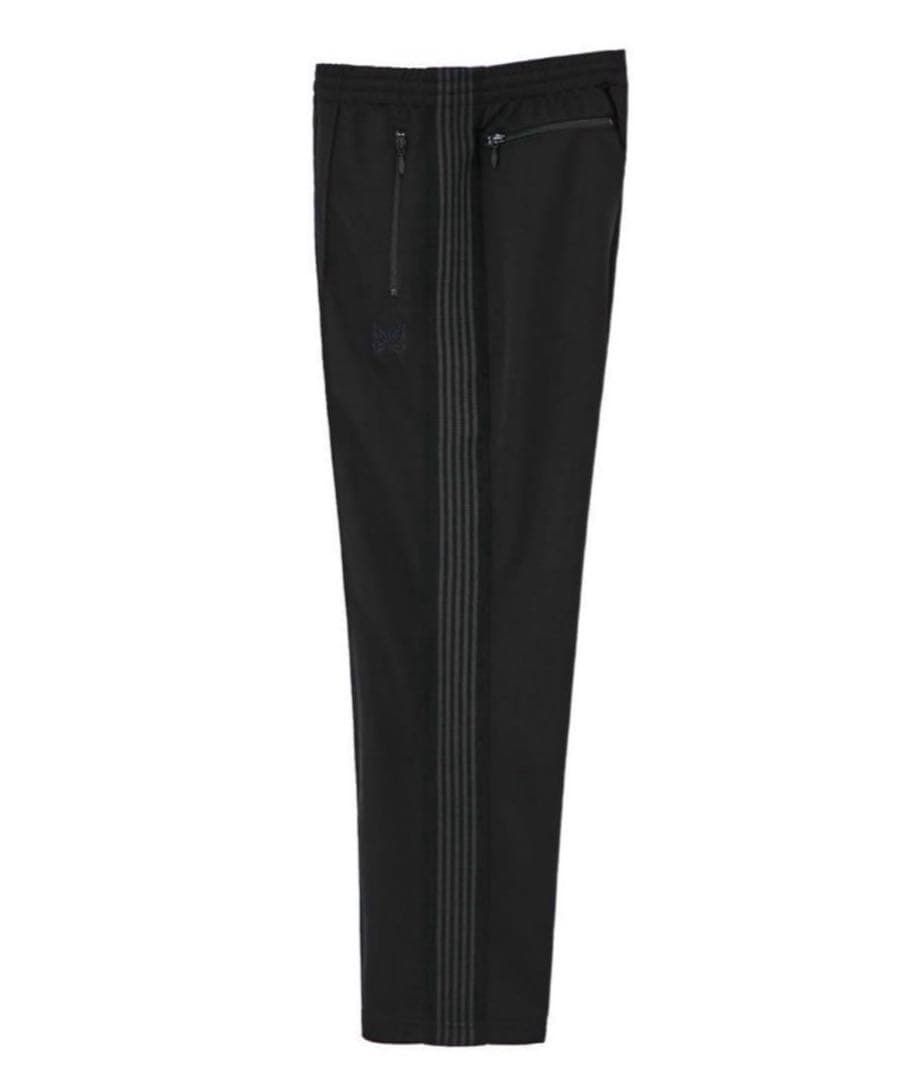 needles studious別注 トラックパンツ ストレート ブラック XS