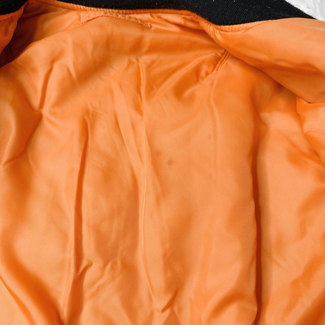 ✨美品✨ アルファ MA-1 フライトジャケット 黒 L y2k 短丈