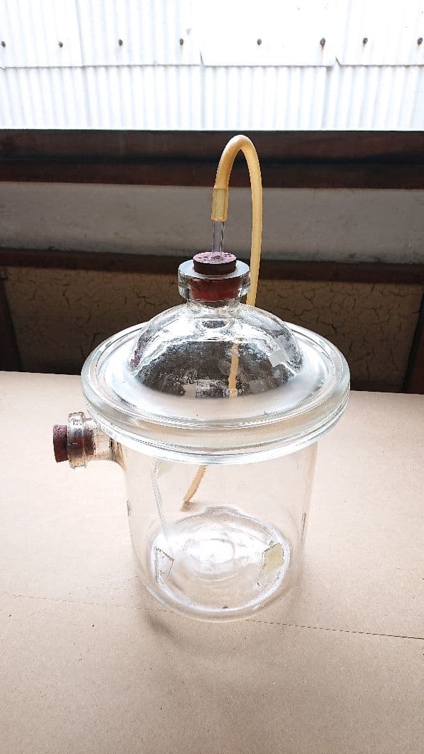 ガラス蒸留装置 レトロ 実験器具 水槽 テラリウム