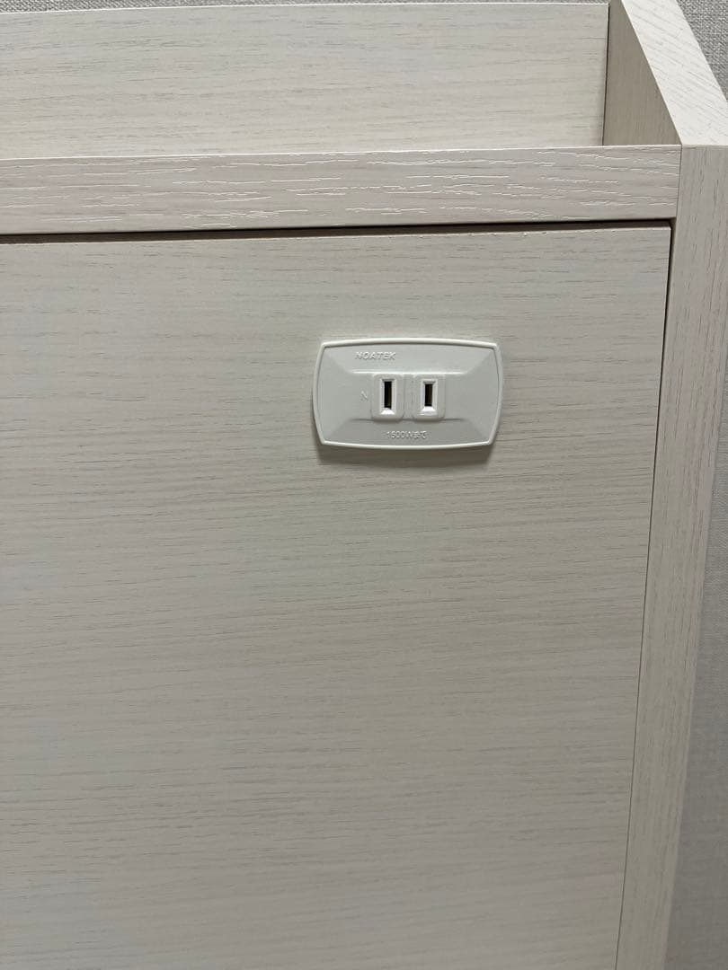 ダブルベッドフレーム(ジオ　チェスト40J WW)収納付き