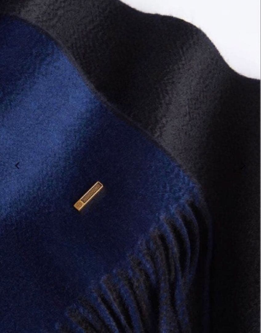 ダンヒル　カシミア ダブルフェイス マフラー　＊ギフトBOX付