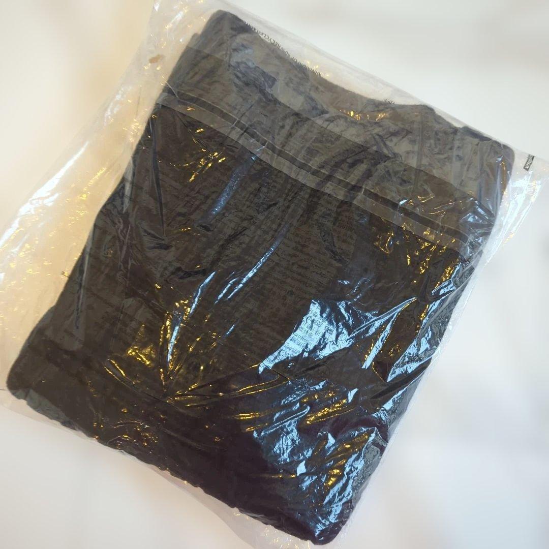 【新品】ポロラルフローレン ケーブルニット ブラック M 紫ポニー コットン