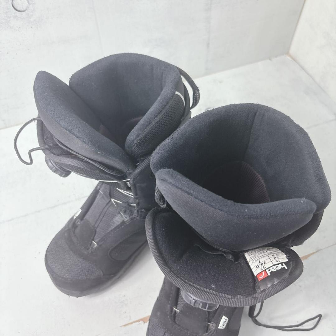 head BOAシステム スノーボードブーツ ブラック美品 HEAD
