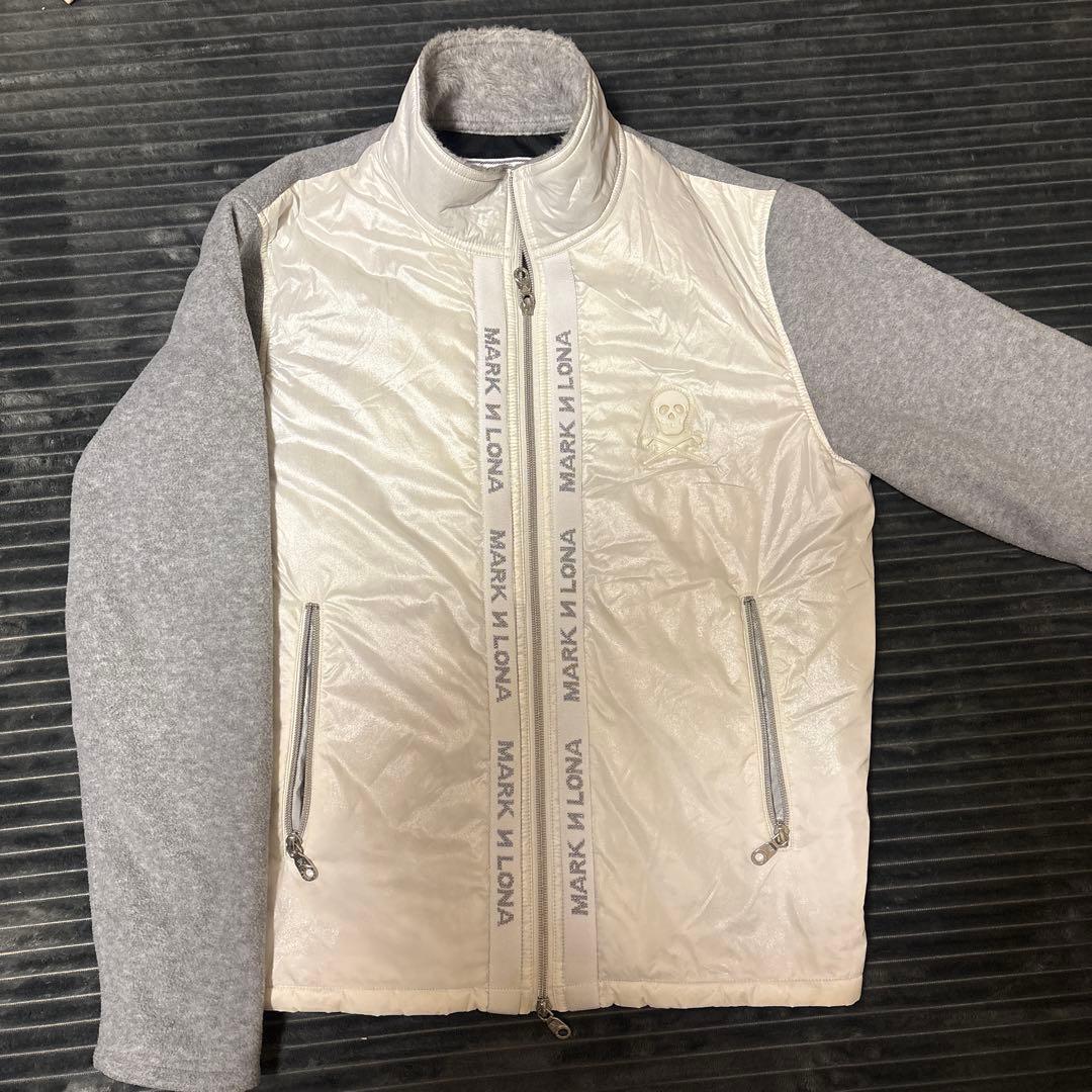MARK & LONA ジャケット 48 ホワイト/グレー