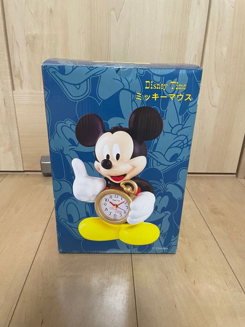 SEIKO ミッキー　置き時計　からくり　目覚まし時計　Disney Time