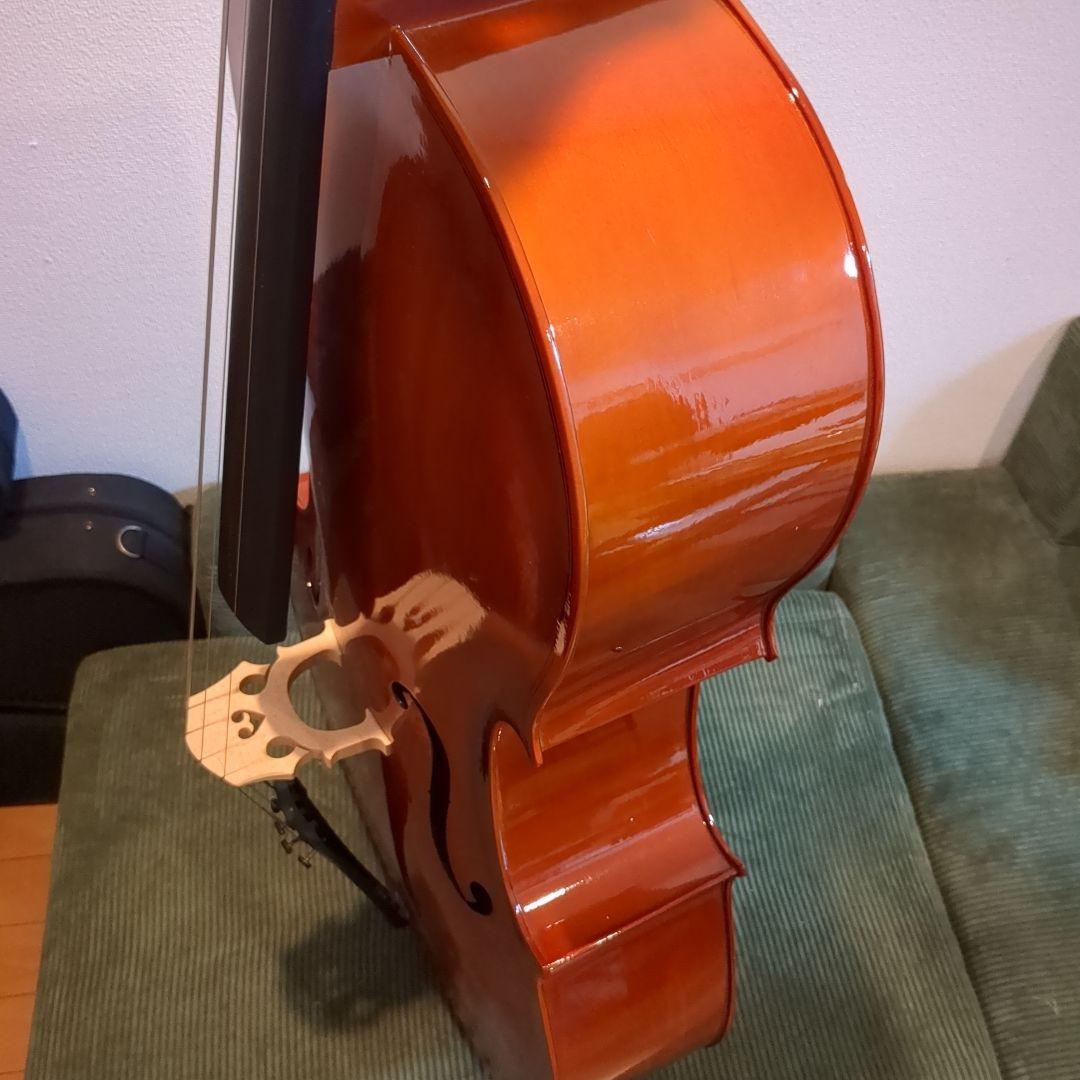 チェロ 　メーカー詳細不明　弓新品　4/4