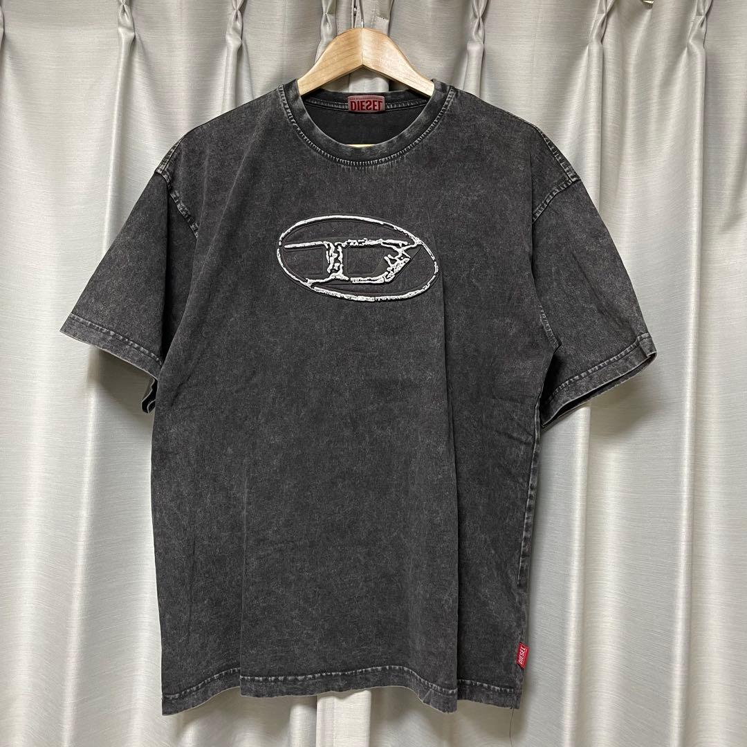 DIESEL ロゴクルーネックTシャツ