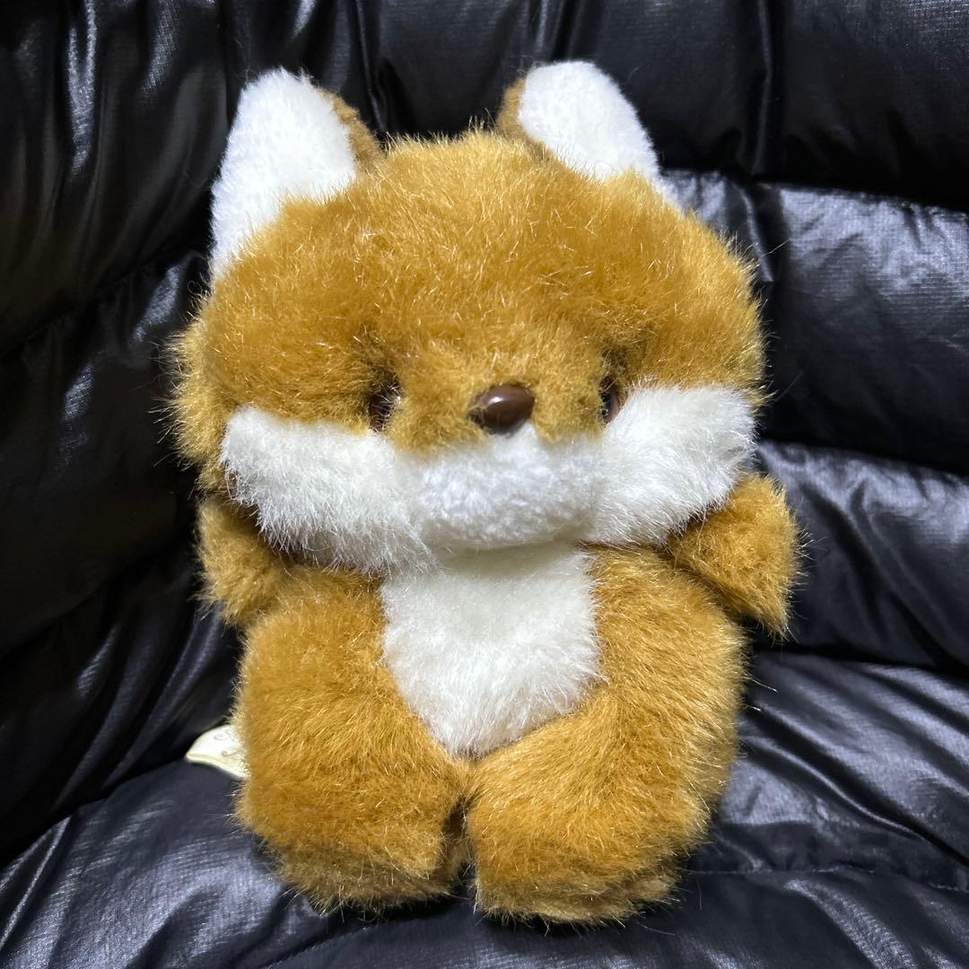 三英　ぬいぐるみ　キツネ　チロンノプ　レトロ❣️