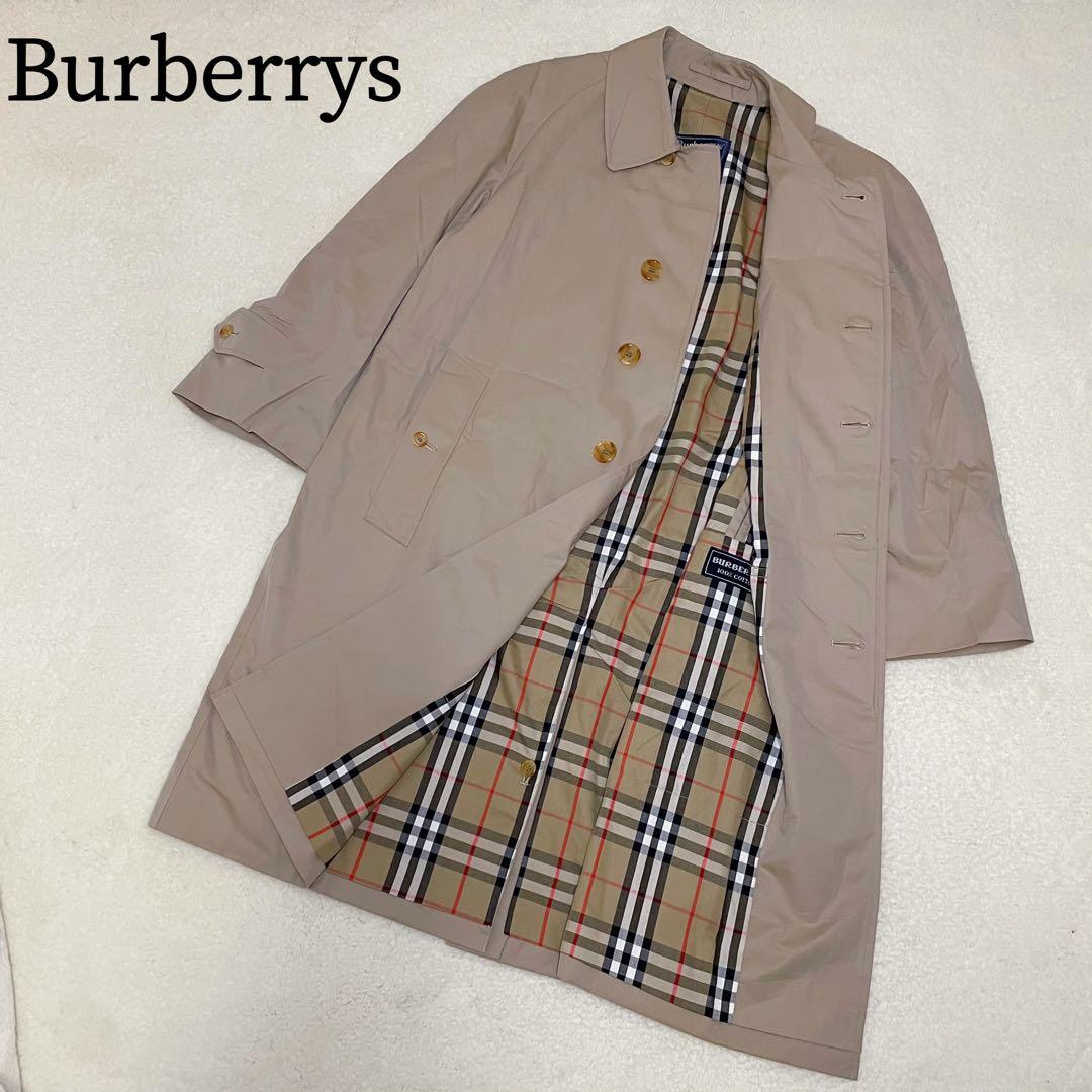 Burberrys バーバリーズ ステンカラーコート ノバチェック ベージュ M