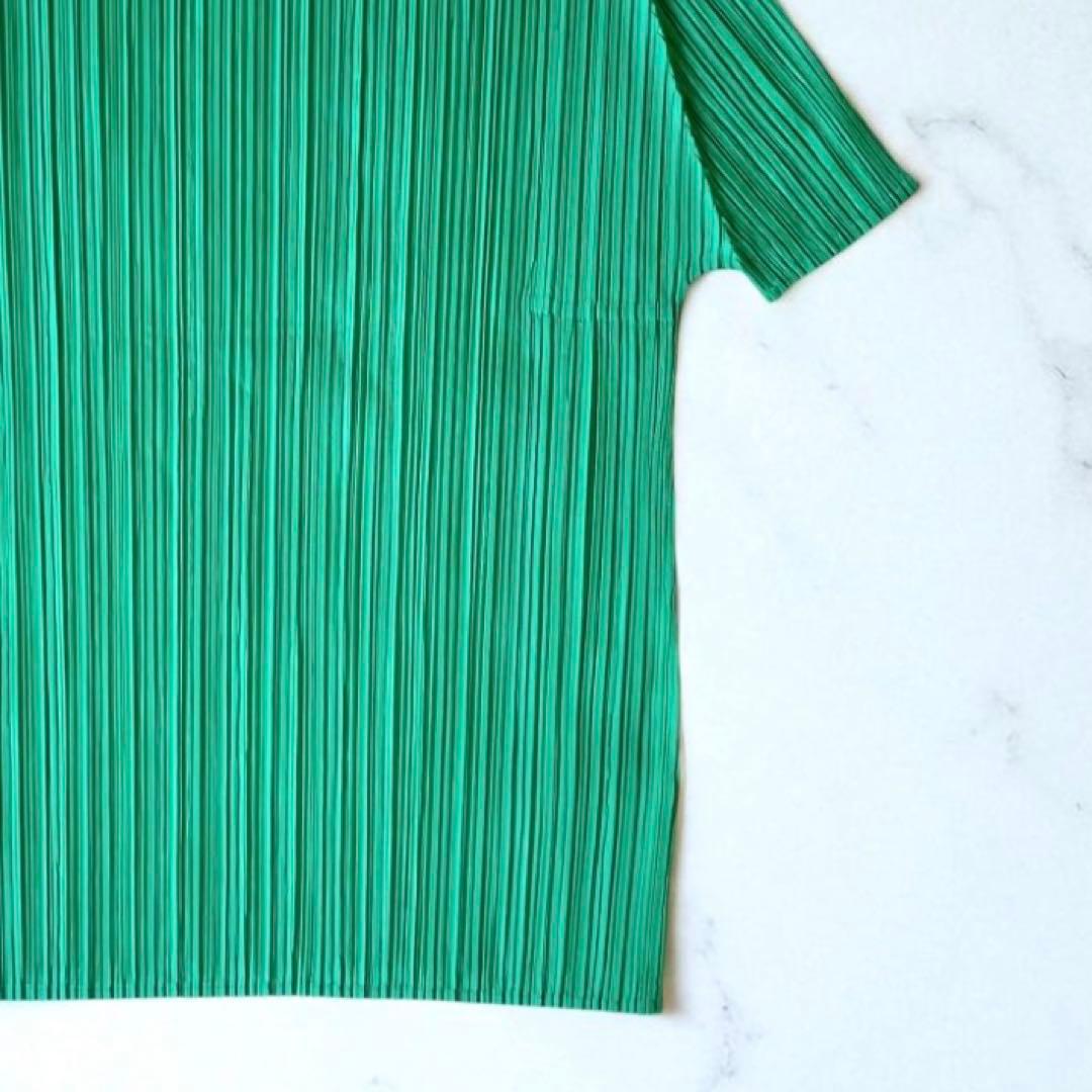 美品✨PLEATS PLEASE プリーツプリーズ ハイネック半袖 L