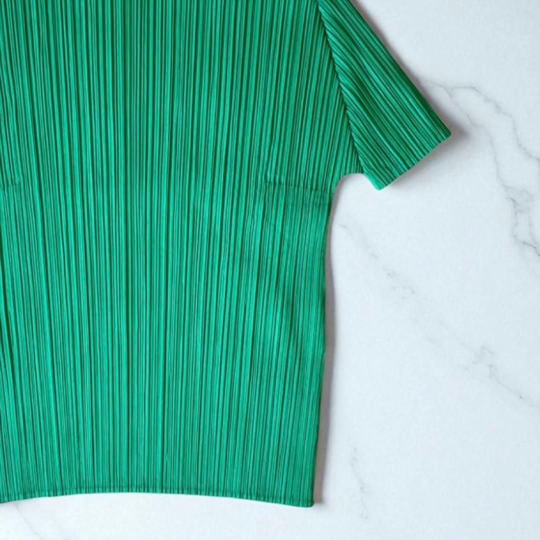 美品✨PLEATS PLEASE プリーツプリーズ ハイネック半袖 L