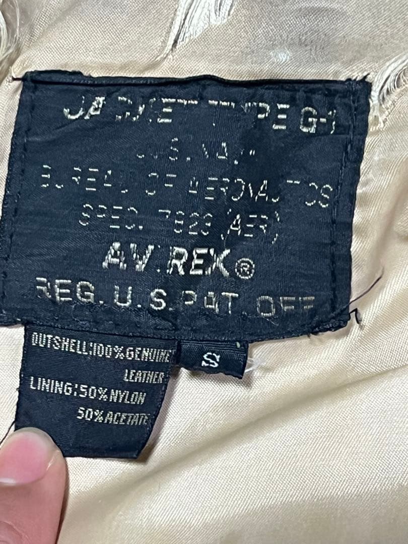 AVIREX G-1 革ジャン 90年代