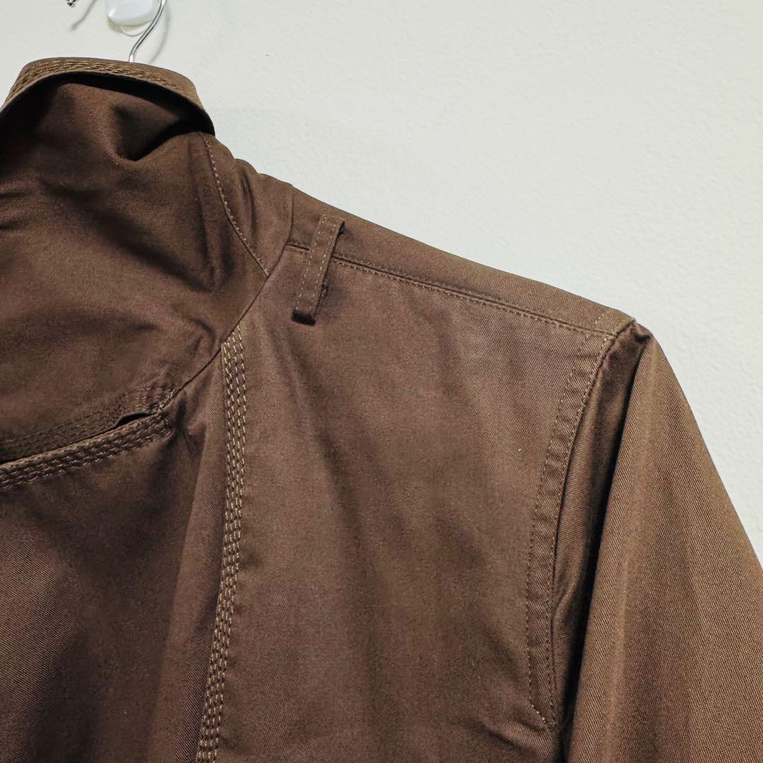 【CELINE】セリーヌ美品 ヴィンテージ ブラウン トレンチコート 70's