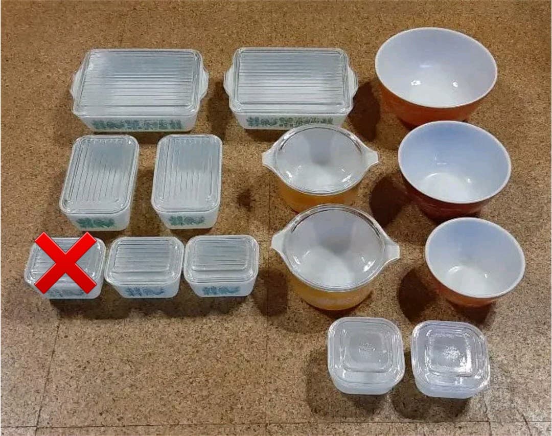 オールドパイレックス ファイヤーキング キャセロール ミキシングボール まとめて