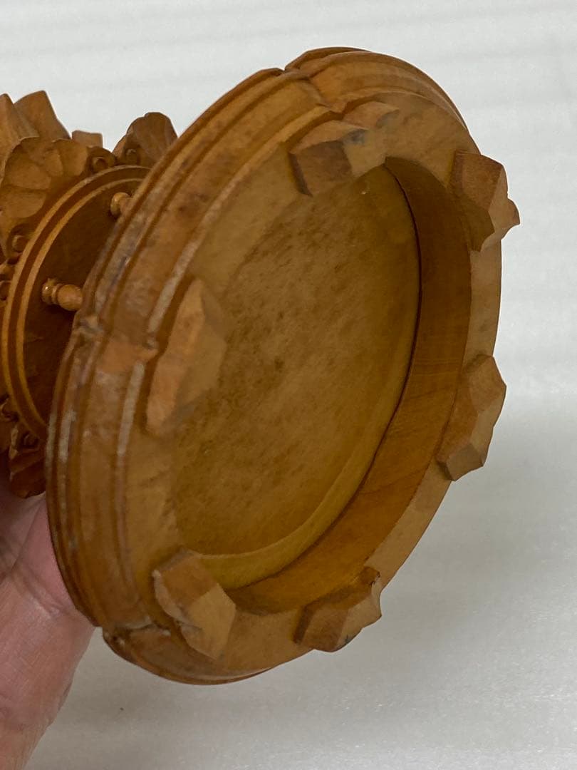 3-1944 阿弥陀如来立像　木彫り仏像