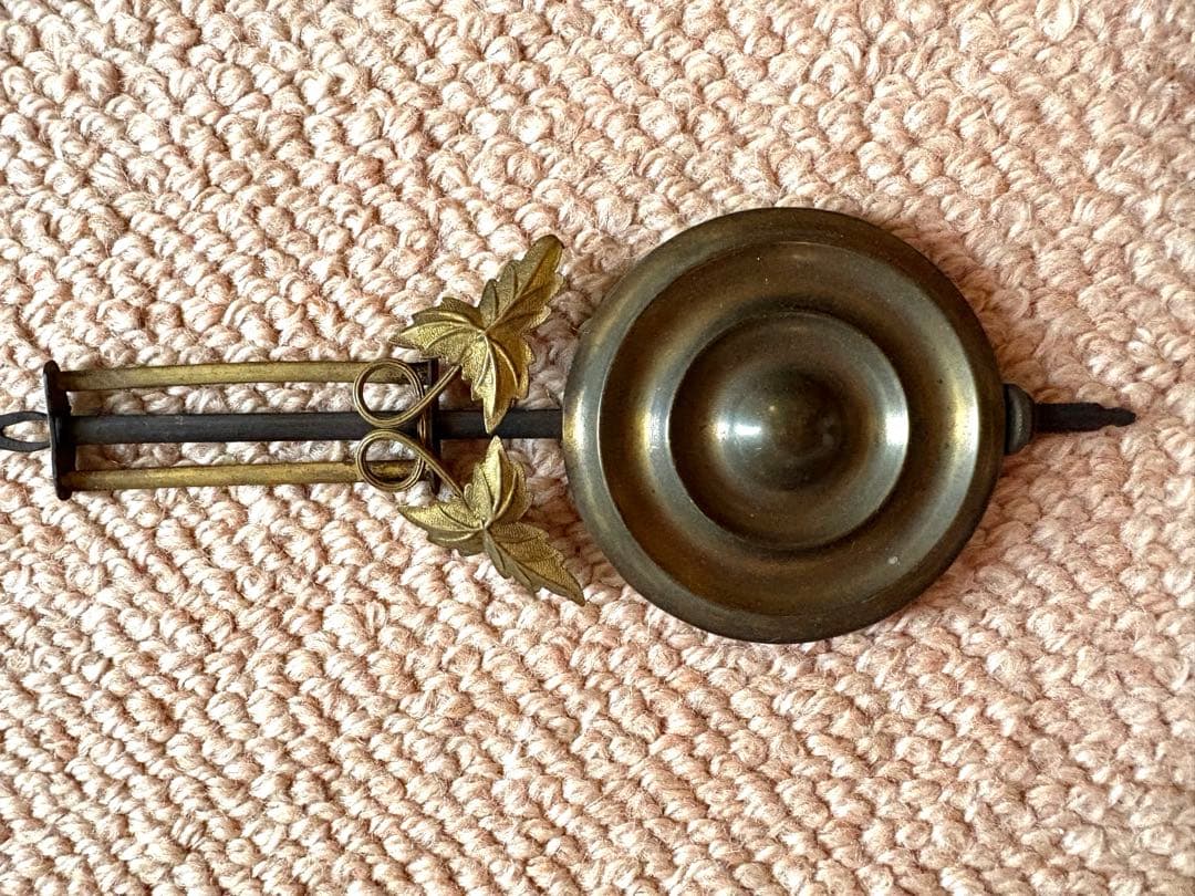 希少 ビンテージボンボン柱時計