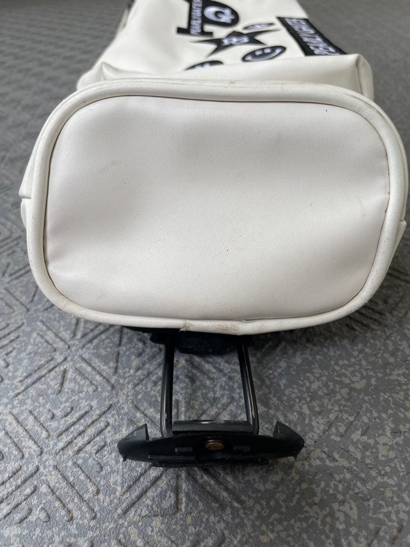 美品●パーリーゲイツ●PEARLY GATES キャディバッグ　サブバッグ●白