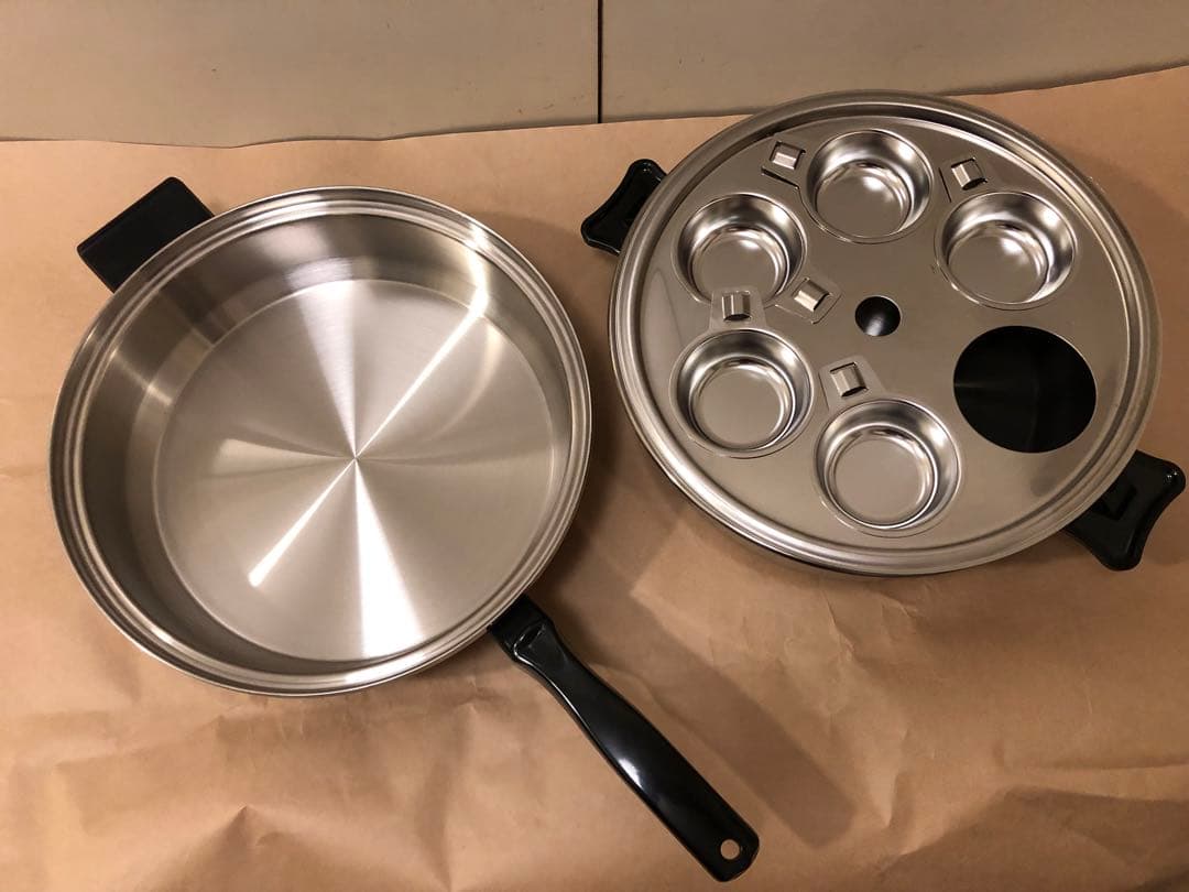 未使用　INKORインコア　大フライパン　ドームカバー　セニアラック