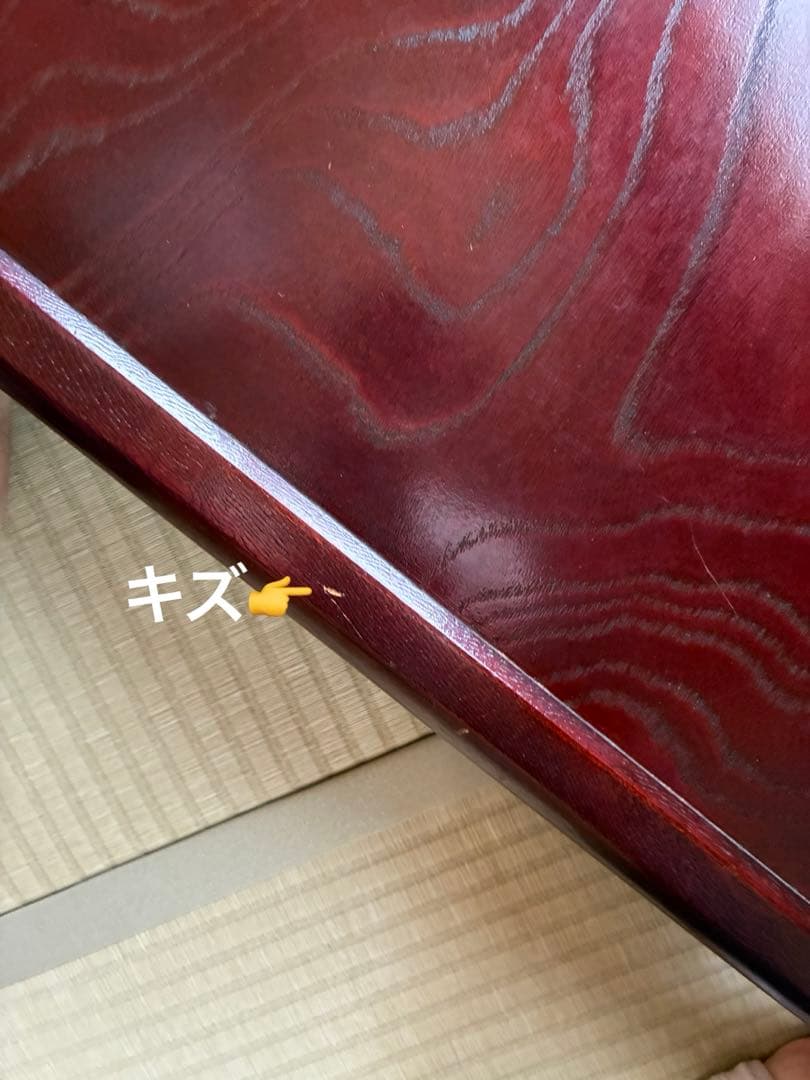 ケヤキ材 本漆塗り こたつ天板 正方形 760×760×25mm 天板のみ