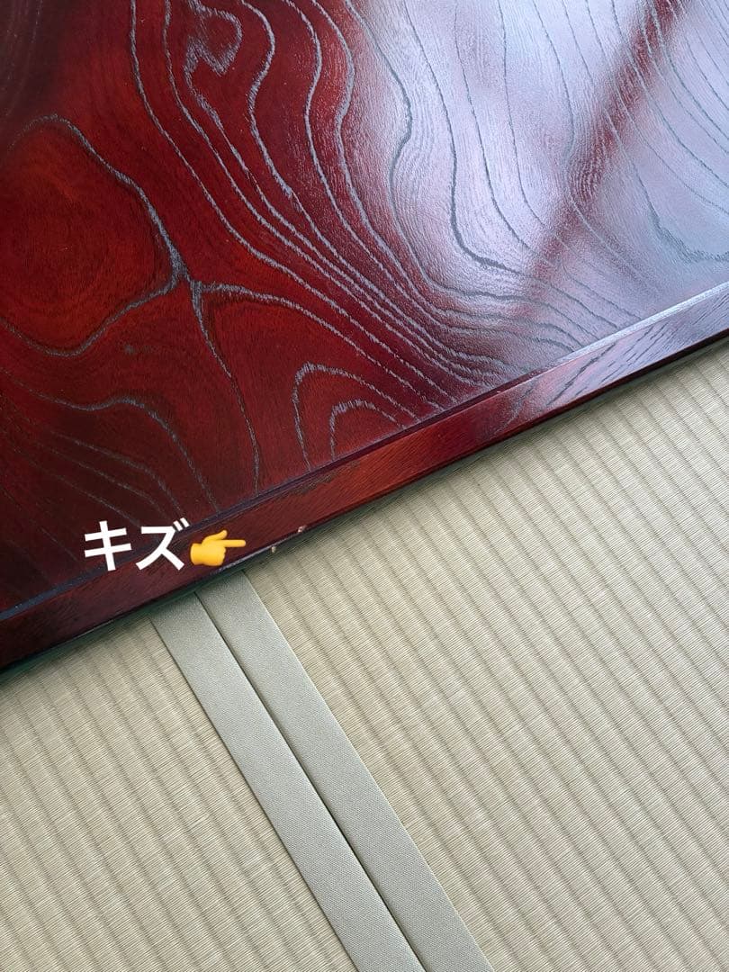 ケヤキ材 本漆塗り こたつ天板 正方形 760×760×25mm 天板のみ