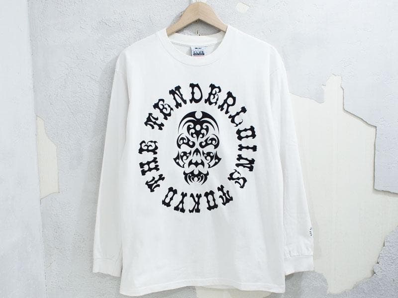 TENDERLOIN L/S TEE BS ロンT ボルネオ スカル