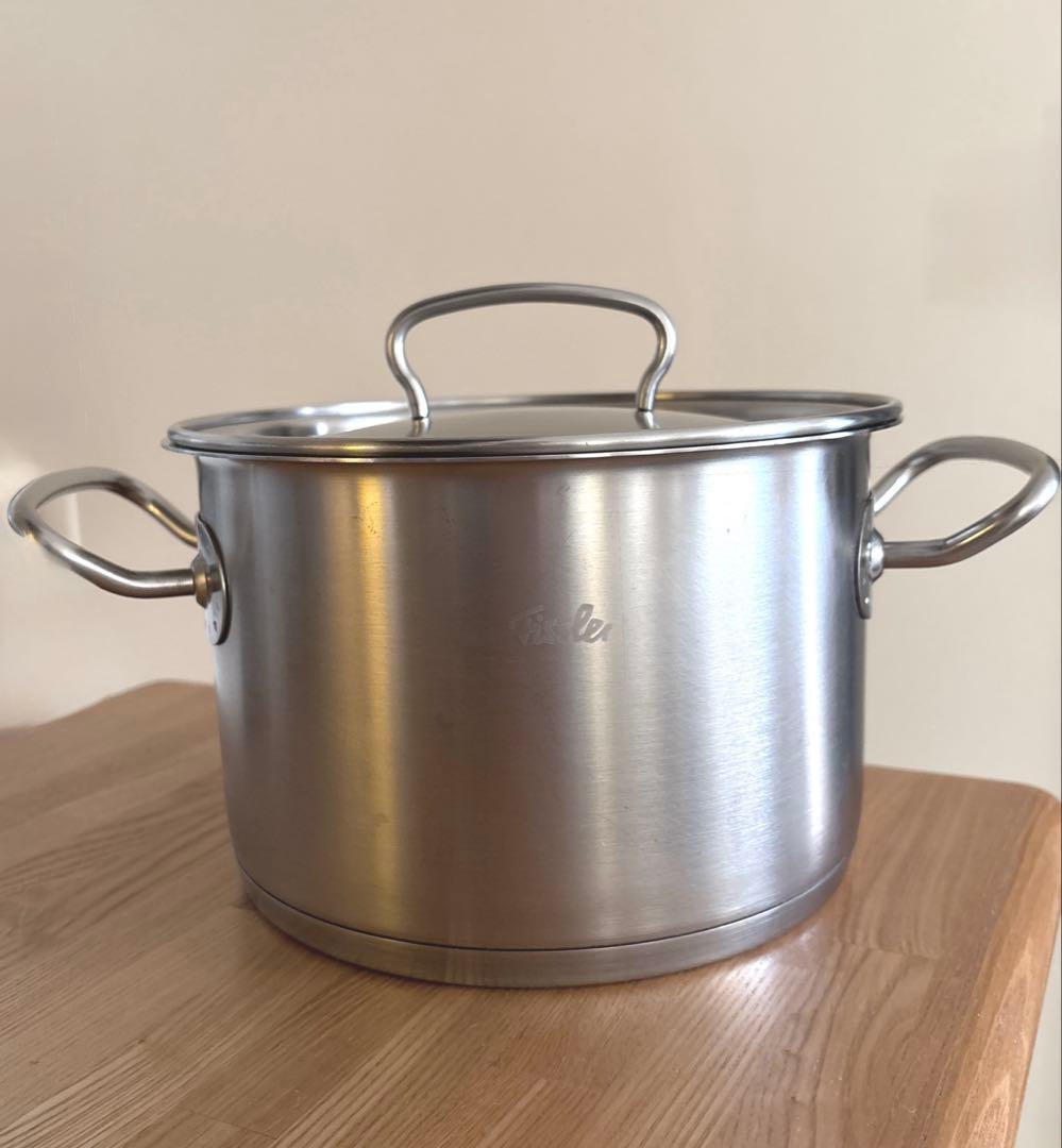 フィスラー／クックスター20cm深鍋・IH可・クレンザー(おまけです)