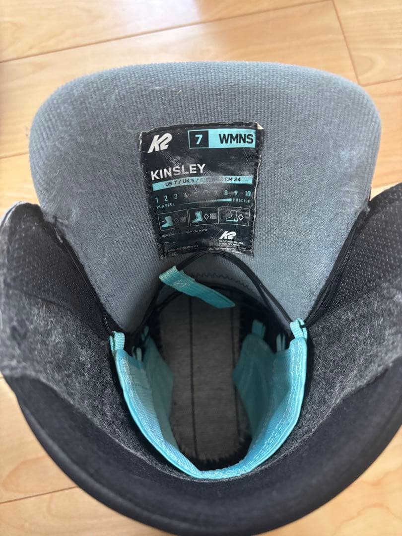 KINGSLEY スノーボードブーツ ブラック