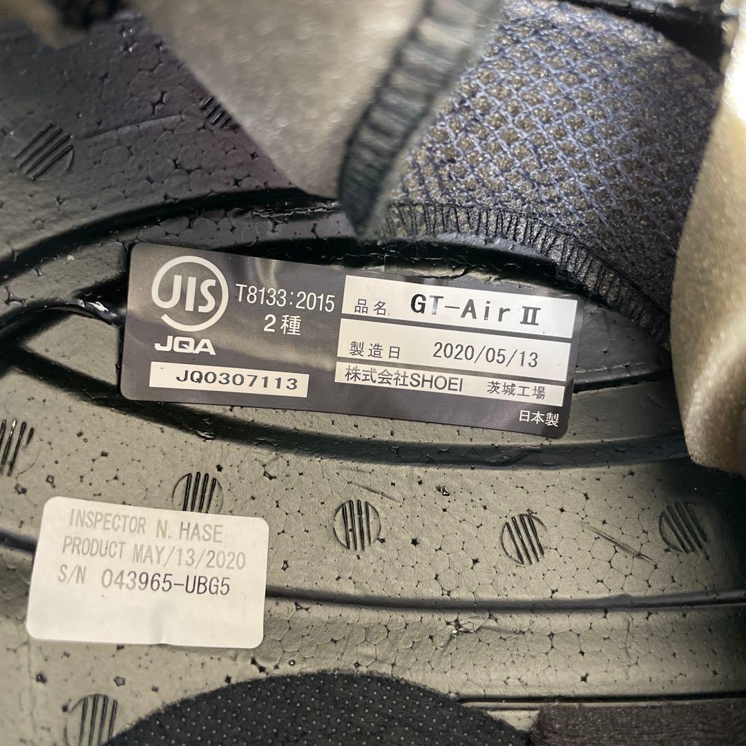 SHOEI GT-Air II フルフェイスヘルメット 一体型SENAインカム付