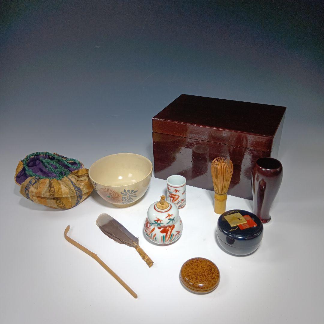茶道具　茶箱一式