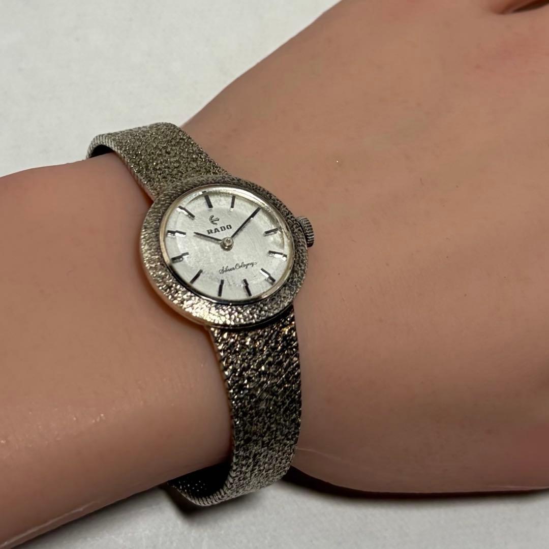 【稼働/silver925】ラドー コロニー 腕時計 ヴィンテージ 手巻き