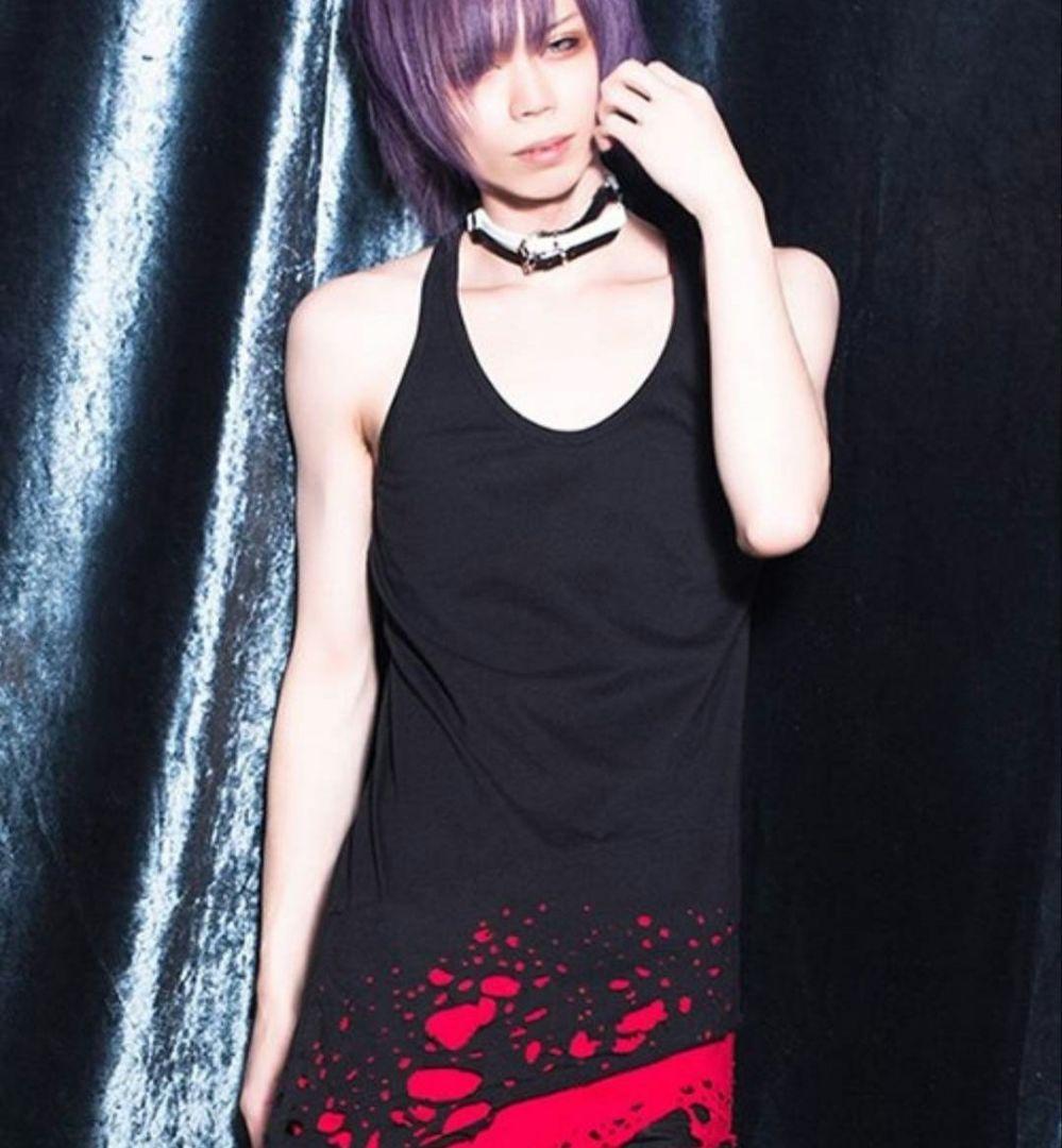 CIVARIZE クラッシュ加工フェイクレイヤードタンクトップ