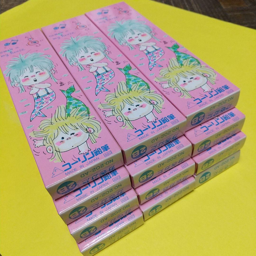 ア16 コーリン鉛筆 水森亜土 かきかた NO,202−AD 2B 12ダース