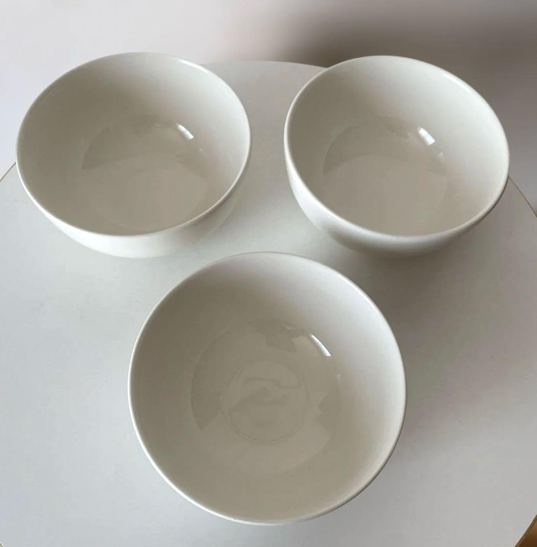 ティーマ ティーミ ボウル 0.33Lホワイト ３個セット