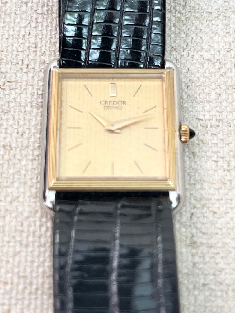 稼働 セイコー クレドール YG×SS 1400-6940