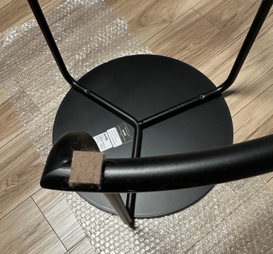 【最終値下げ】 美品 artek 606 サイドテーブル　ブラック