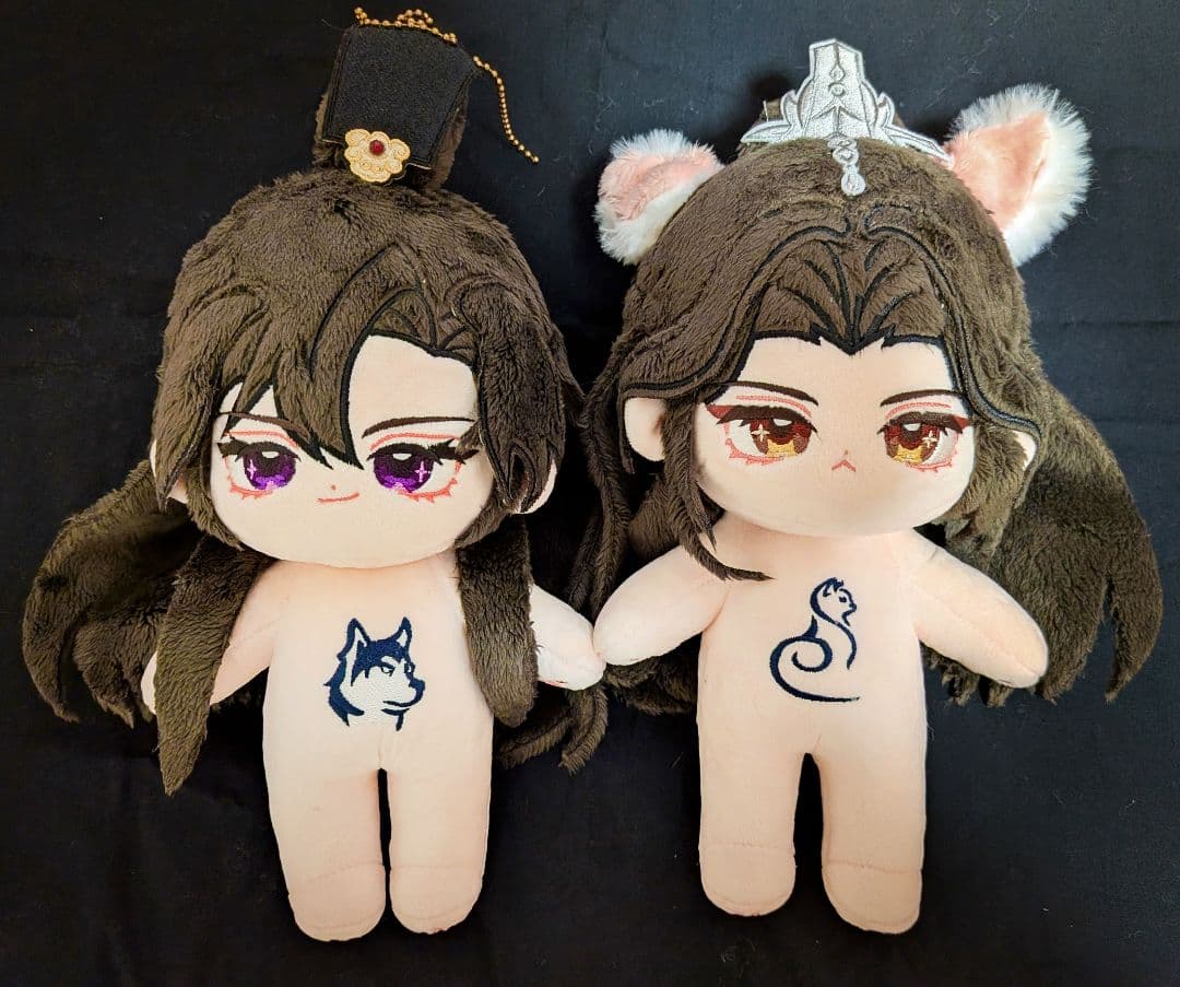 【二哈和他的白猫師尊】中華ぬいぐるみ 20cm骨無し 踏仙君 楚晩寧 2ha