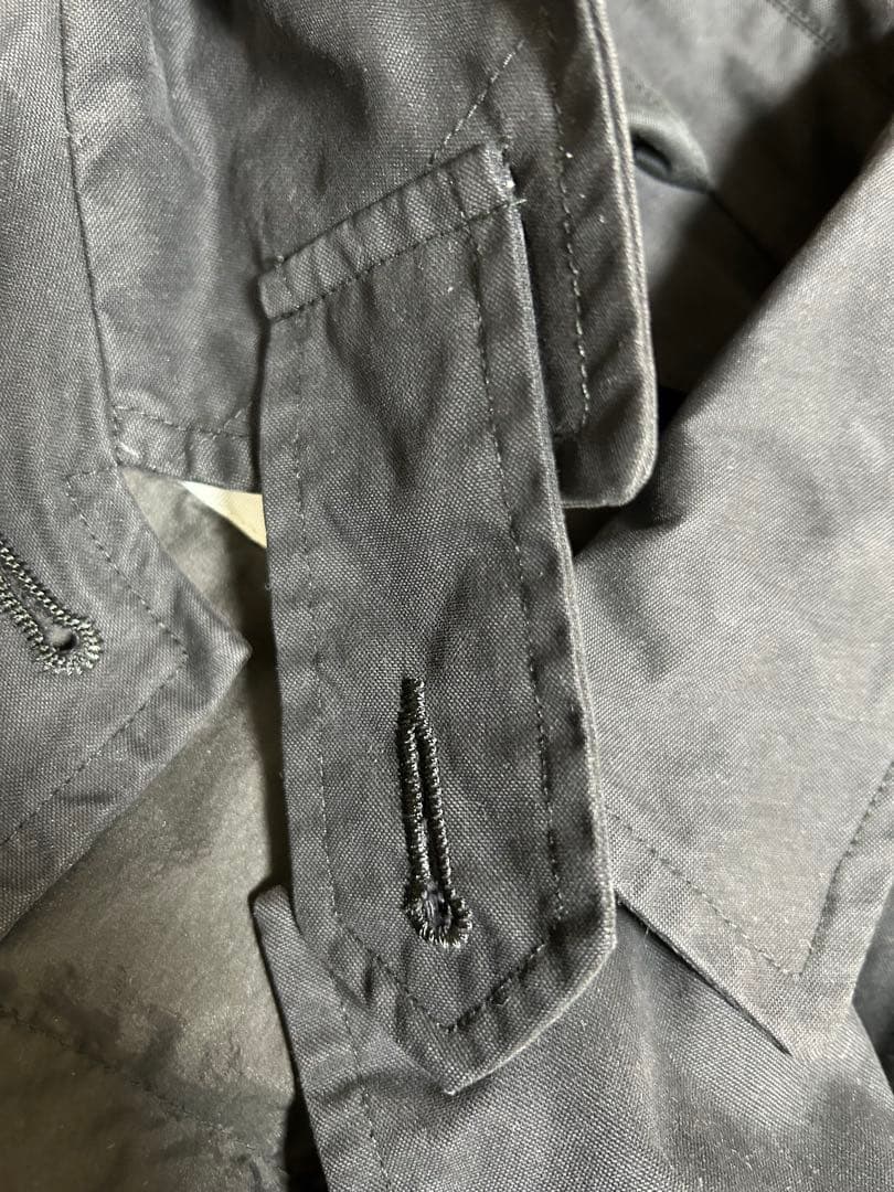 MHLサイズL黒か紺ワークコート・ダウンライナー・撥水