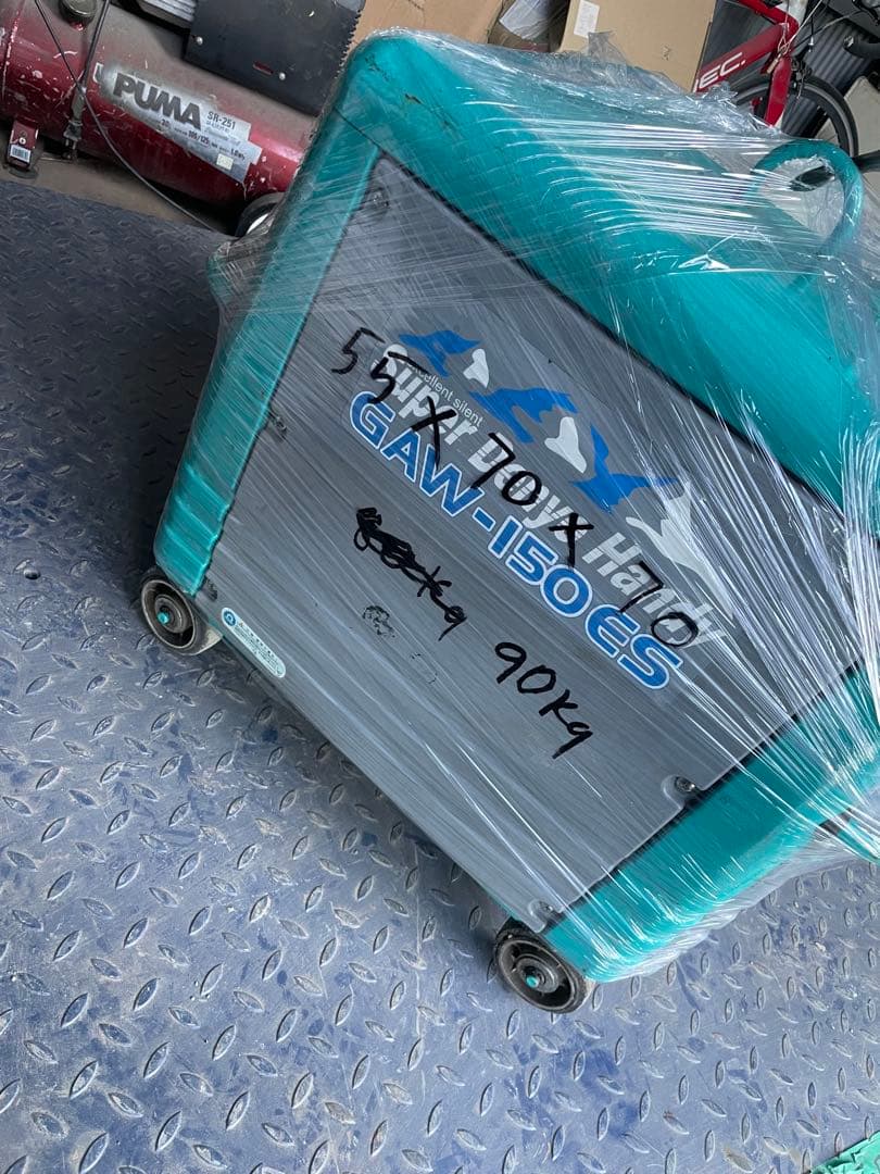 デンヨー（Denyo）GAW-150ES ガソリンエンジン溶接機 2.5kVA